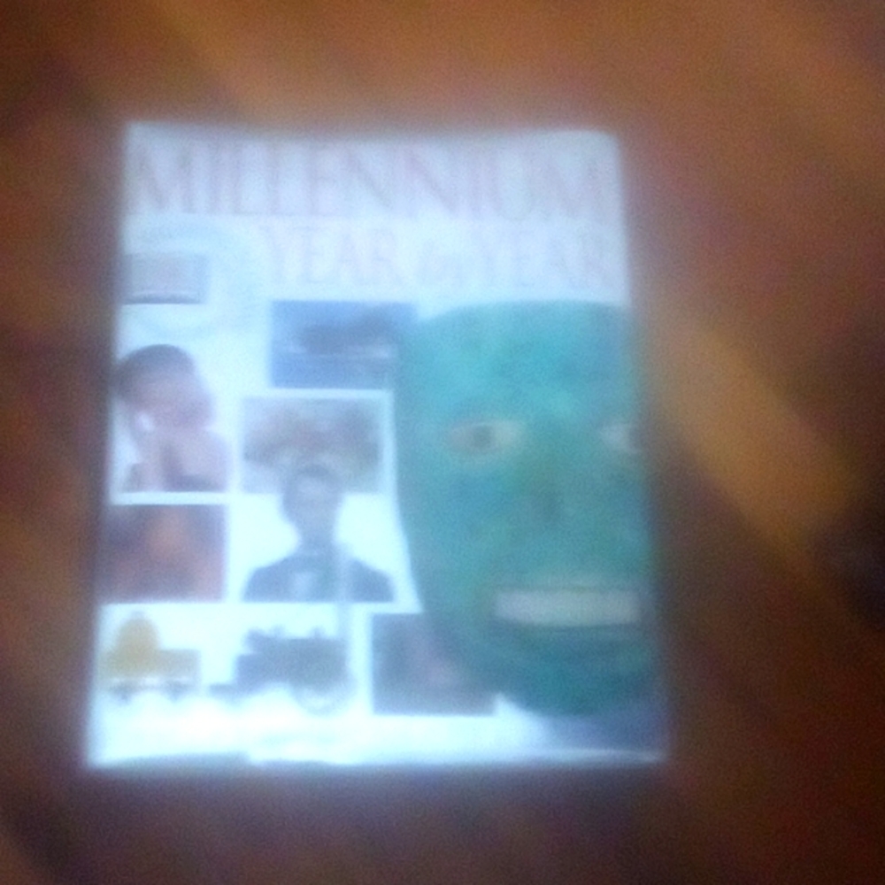 MILLENNIUM YEAR BY YEAR HARD COVER BOOK